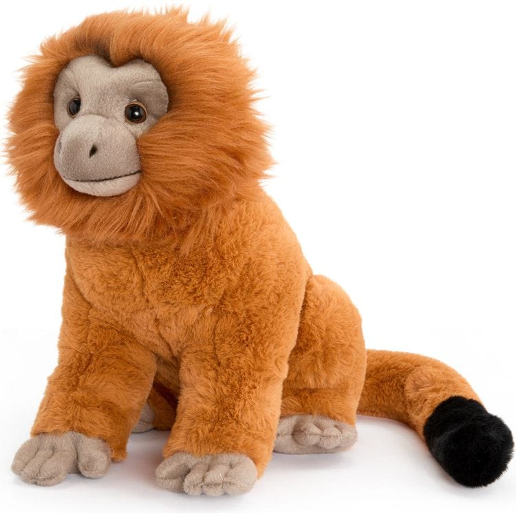 12 Adopt A Wild Pal Endangered Gold Lion Tamarin Plush - Image 4