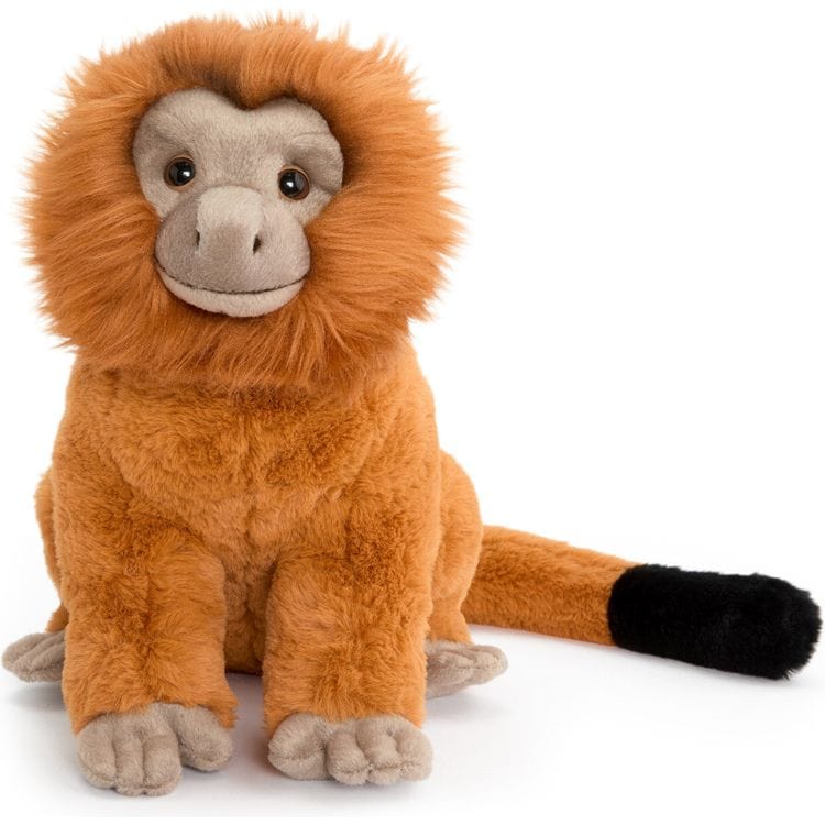 12 Adopt A Wild Pal Endangered Gold Lion Tamarin Plush - Image 6