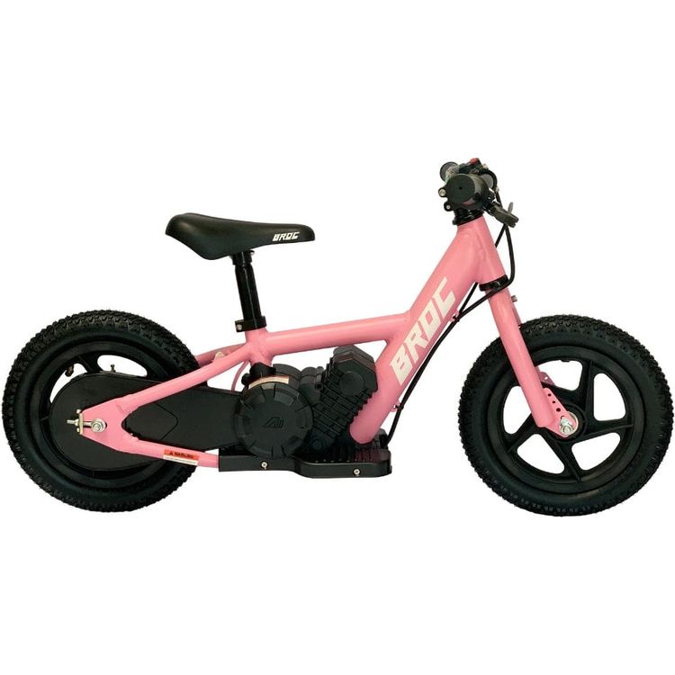 12 Electric Bike - Pink - Image 3