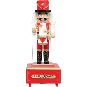 12 Inch Musical Wooden Nutcracker Prince