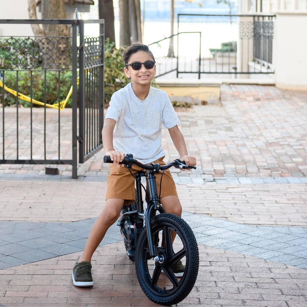 16 Electric Bike - Black - Image 2