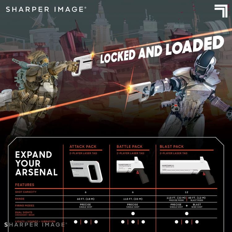 2-Player Laser Tag Attack Pack - Image 3