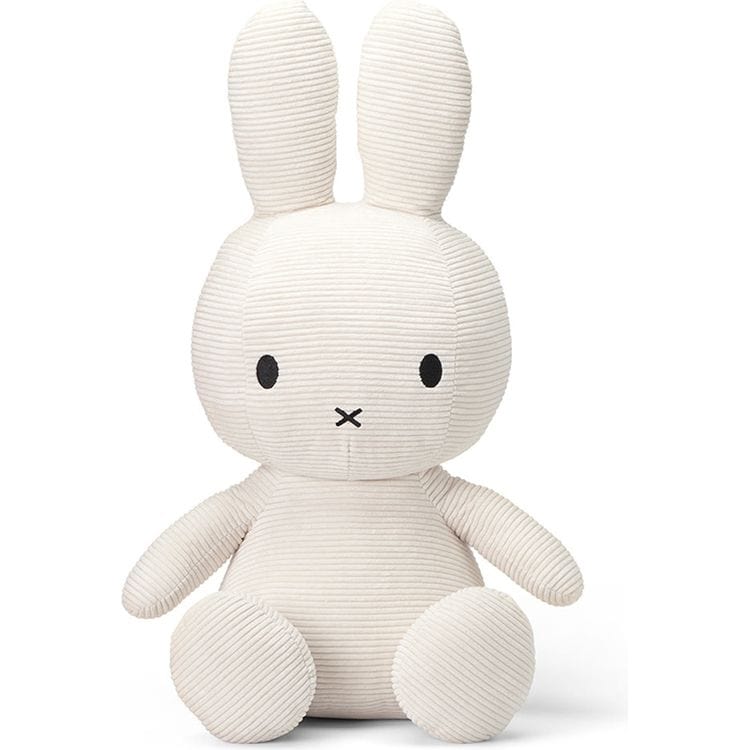20 Miffy ECO Corduroy Plush - Off-White