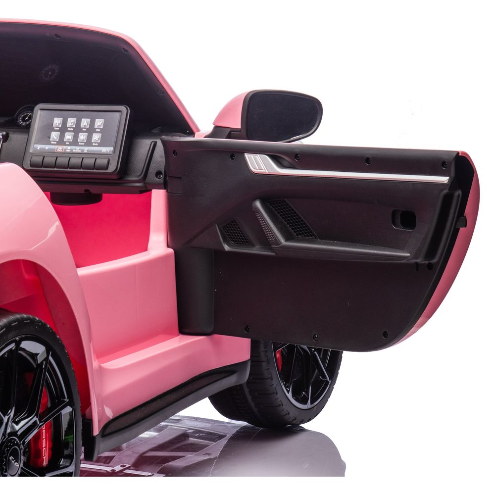 24V Porsche 911 GT3 2-Seater Kids Ride-On Car with Remote Control - Pink - Image 4