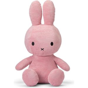 27.5 Miffy ECO Corduroy Plush - Pink