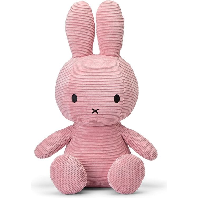 27.5 Miffy ECO Corduroy Plush - Pink