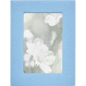 4 x 6 Leather Studio Frame - Light Blue