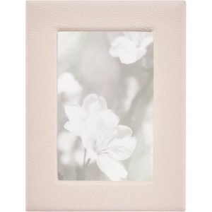 4 x 6 Leather Studio Frame - Light Pink