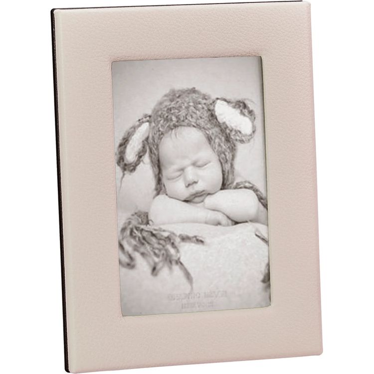 4 x 6 Leather Studio Frame - Light Pink - Image 2