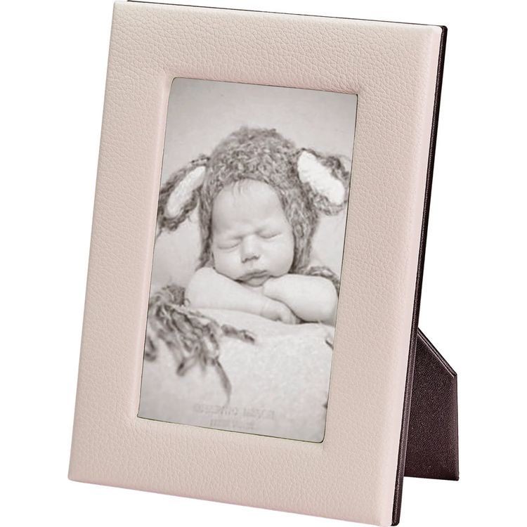 4 x 6 Leather Studio Frame - Light Pink - Image 3