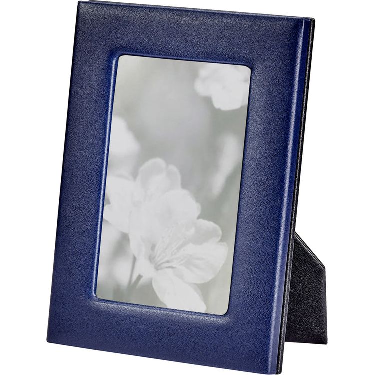 4 x 6 Leather Studio Frame - Navy Blue - Image 3