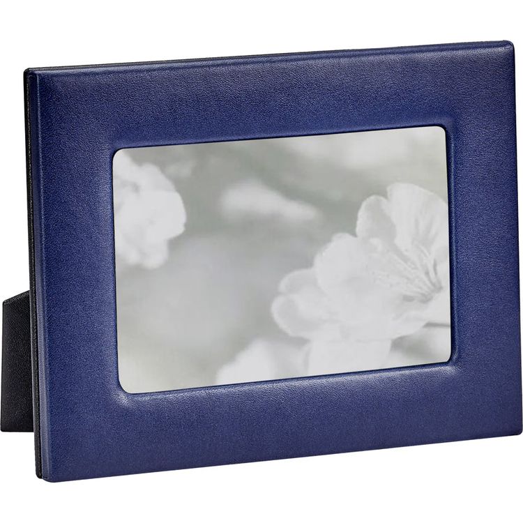 4 x 6 Leather Studio Frame - Navy Blue - Image 4
