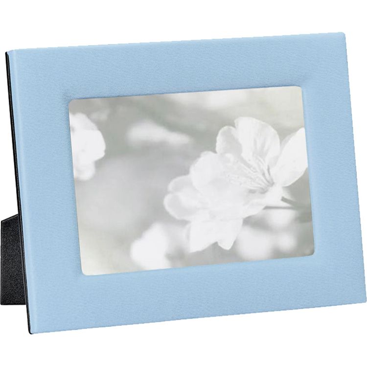 5 x 7 Leather Studio Frame - Light Blue - Image 5