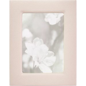 5 x 7 Leather Studio Frame - Light Pink