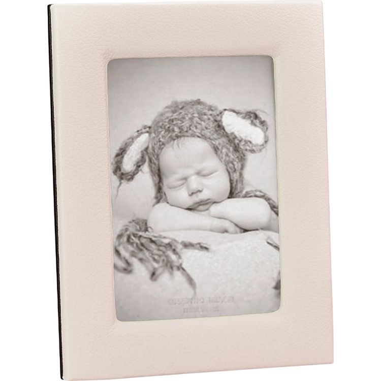 5 x 7 Leather Studio Frame - Light Pink - Image 3
