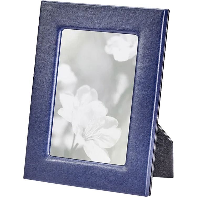 5 x 7 Leather Studio Frame - Navy Blue - Image 2