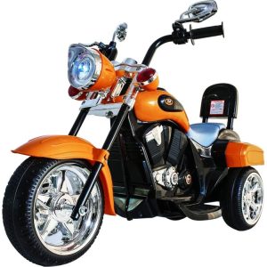 6V Freddo Toys Chopper Style Ride On Trike - Orange