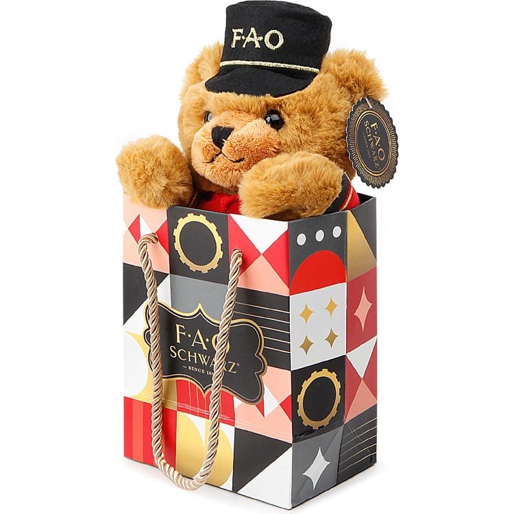 7 Plush Bear Soldier in a Bag
