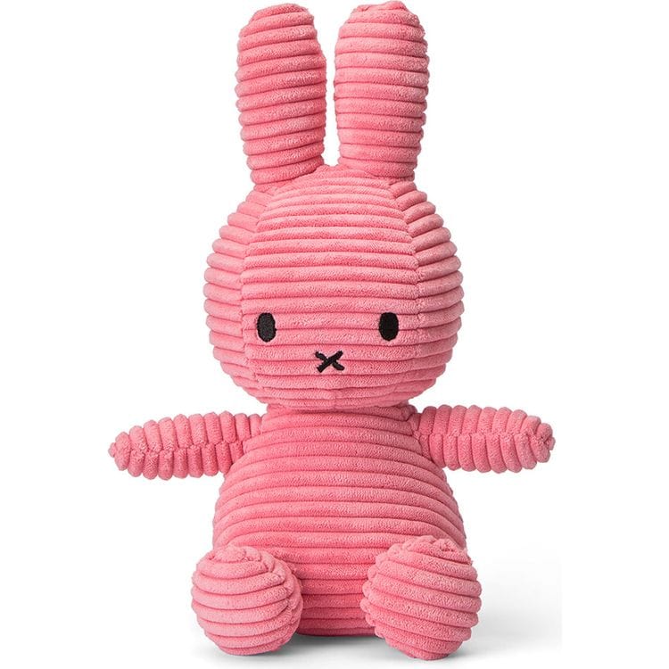9 Miffy ECO Corduroy Plush - Bubblegum Pink