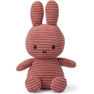 9 Miffy ECO Corduroy Plush - Dusty Rose