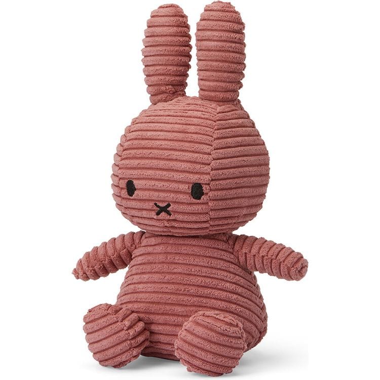 9 Miffy ECO Corduroy Plush - Dusty Rose - Image 2