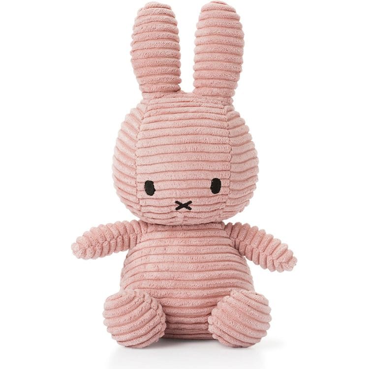 9 Miffy ECO Corduroy Plush - Pink