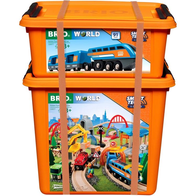 Action Tunnel Deluxe Train Set