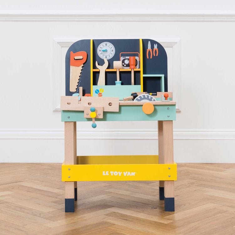 Alex's Toy Work Bench with 11 Accessories - Image 2