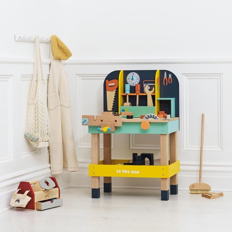 Alex's Toy Work Bench with 11 Accessories - Image 7