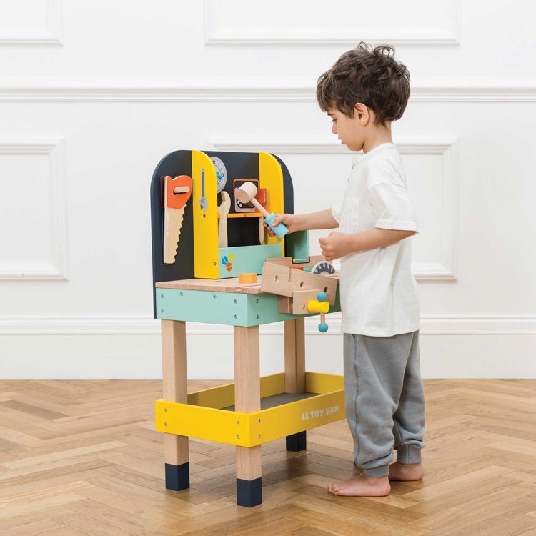 Alex's Toy Work Bench with 11 Accessories - Image 3