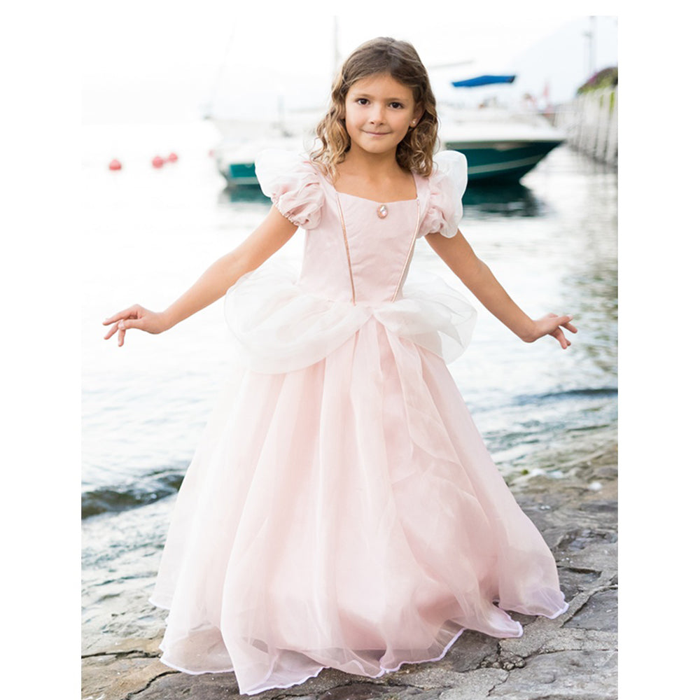 Antique Pink Princess Gown - Size 5-6 Years - Image 3