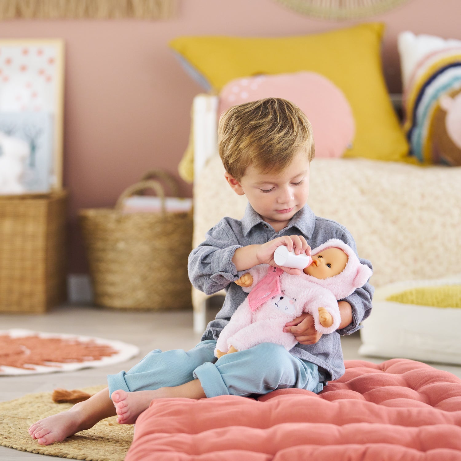 Bébé Calin Doll - Loving Teddy Bear - Image 3