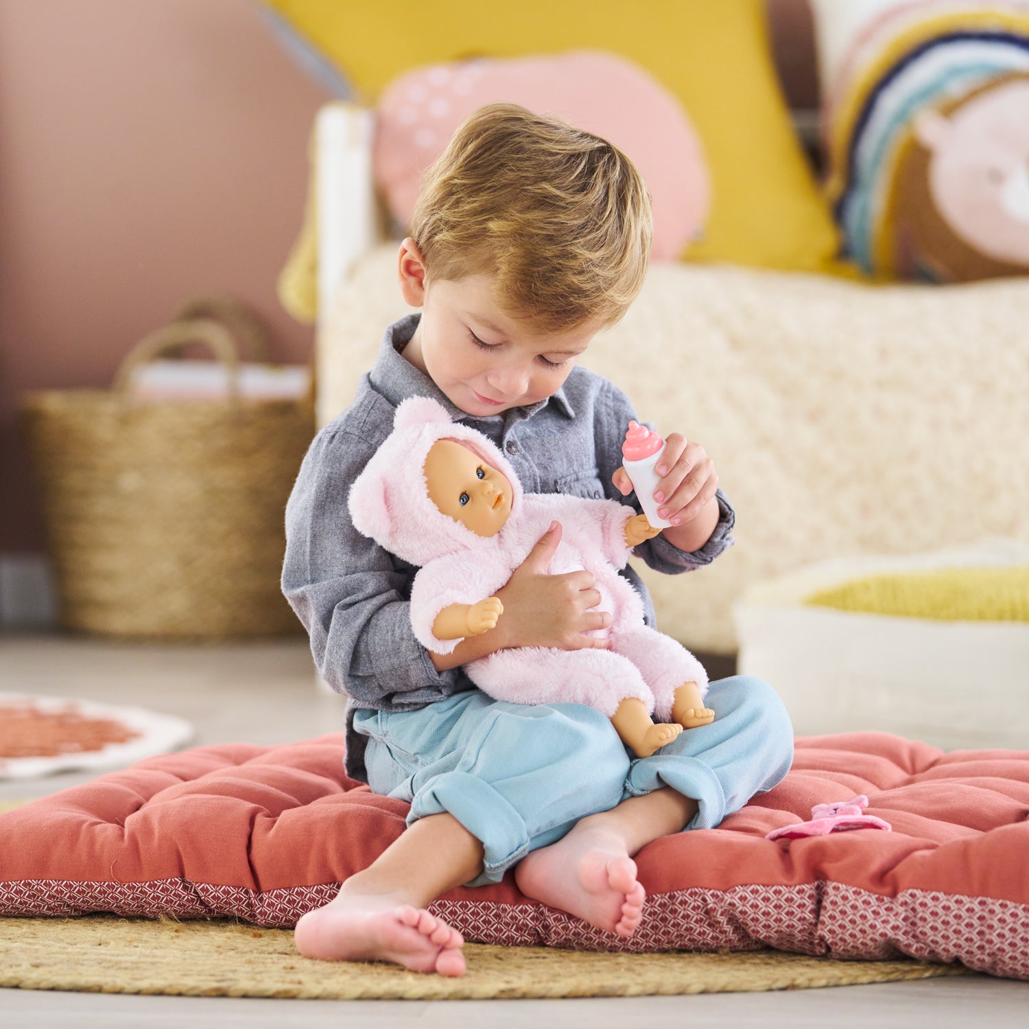 Bébé Calin Doll - Loving Teddy Bear - Image 7