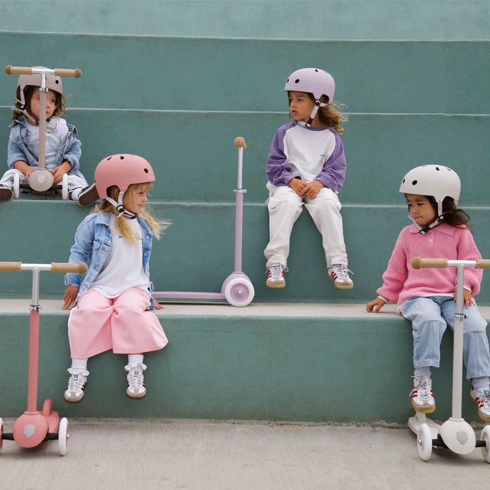 Banwood Eco Helmet - Dusty Rose - Image 2