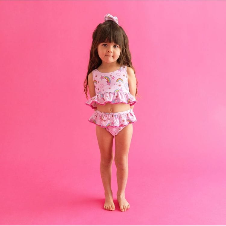 Barbie Star Power - Ruffled Two Piece Tankini Set - Image 2