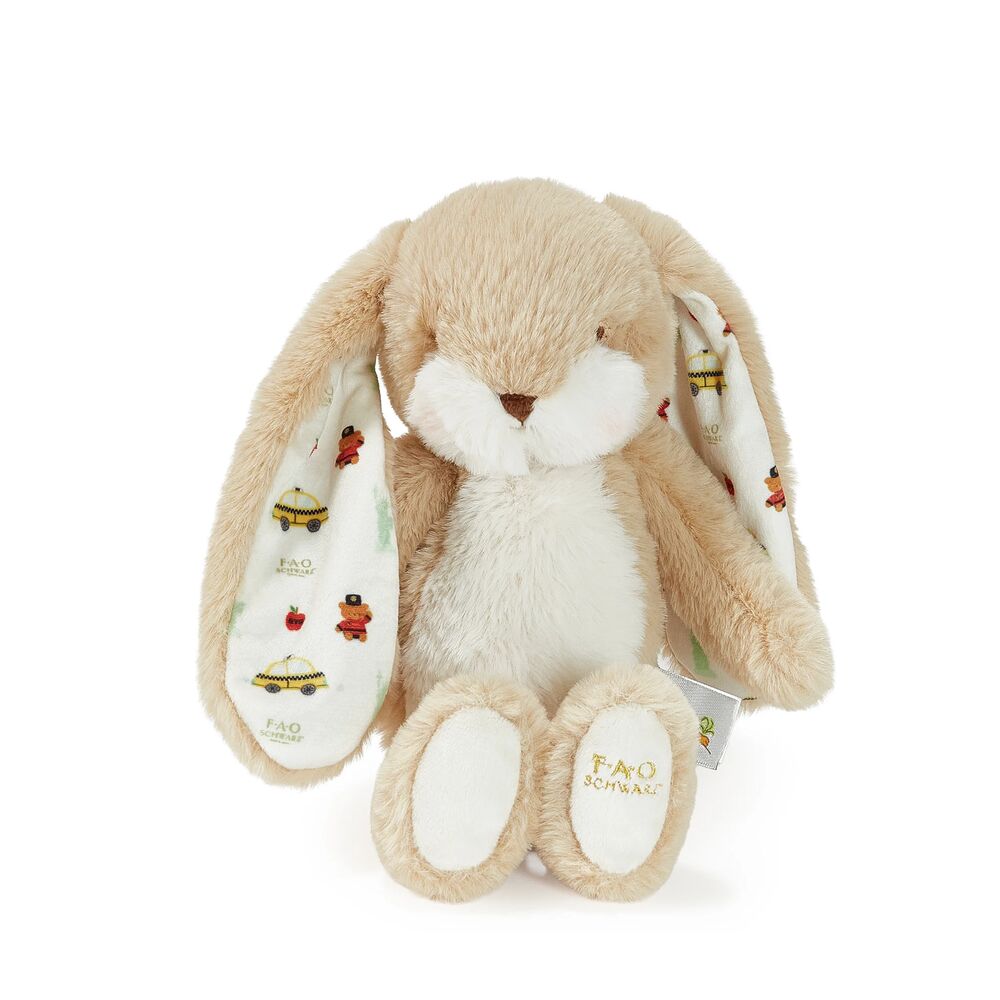 Big Apple NYC - FAO Schwarz Tiny 10 Floppy Nibble Bunny Plush
