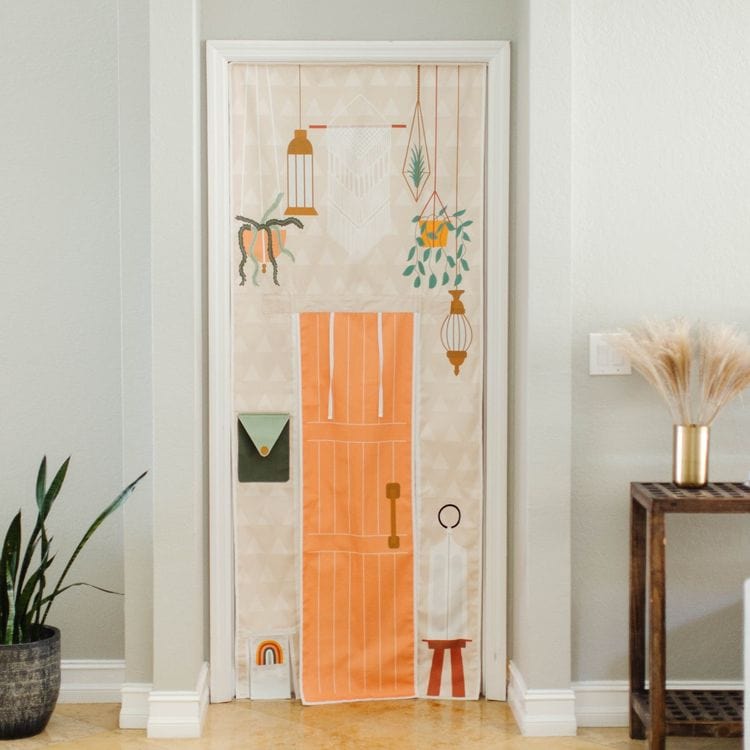 Boho Tea House Doorway Storefront - Image 2