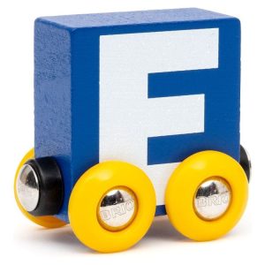 Brio Alphabet Letter Train - E