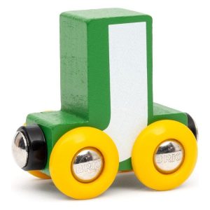 Brio Alphabet Letter Train - J