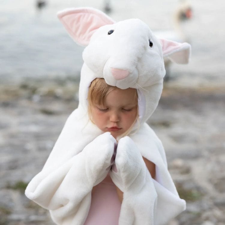 Bunny Cuddle Cape - Size 4-6 Years - Image 2
