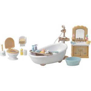 Calico Critters Country Bathroom Set. Dollhouse Furniture and Accessories