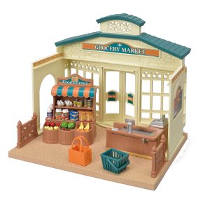 Calico Critters Grocery Market Stand Playset