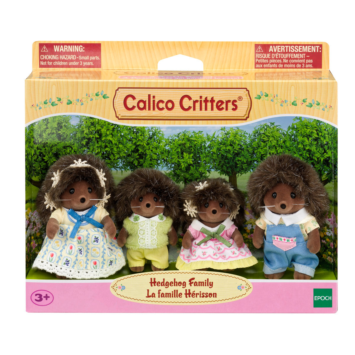 Calico Critters Hedgehog Family Collectible Doll Figures - Image 2