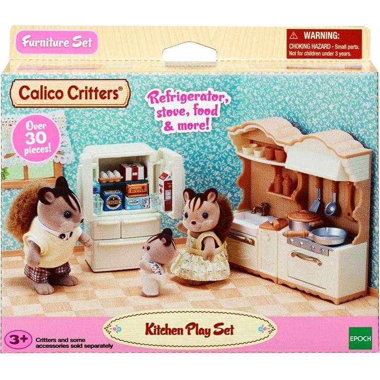 Calico Critters Kitchen Playset. Dollhouse Furniture and Accessories - Image 2