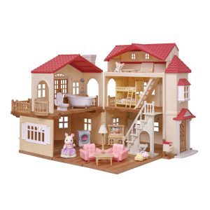 Calico Critters Red Roof Country Home Gift Set - Secret Attic Playroom