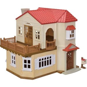 Calico Critters Red Roof Country Home Secret Attic Playroom. Dollhouse Playset