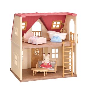 Calico Critters Red Roof Cozy Cottage Playset