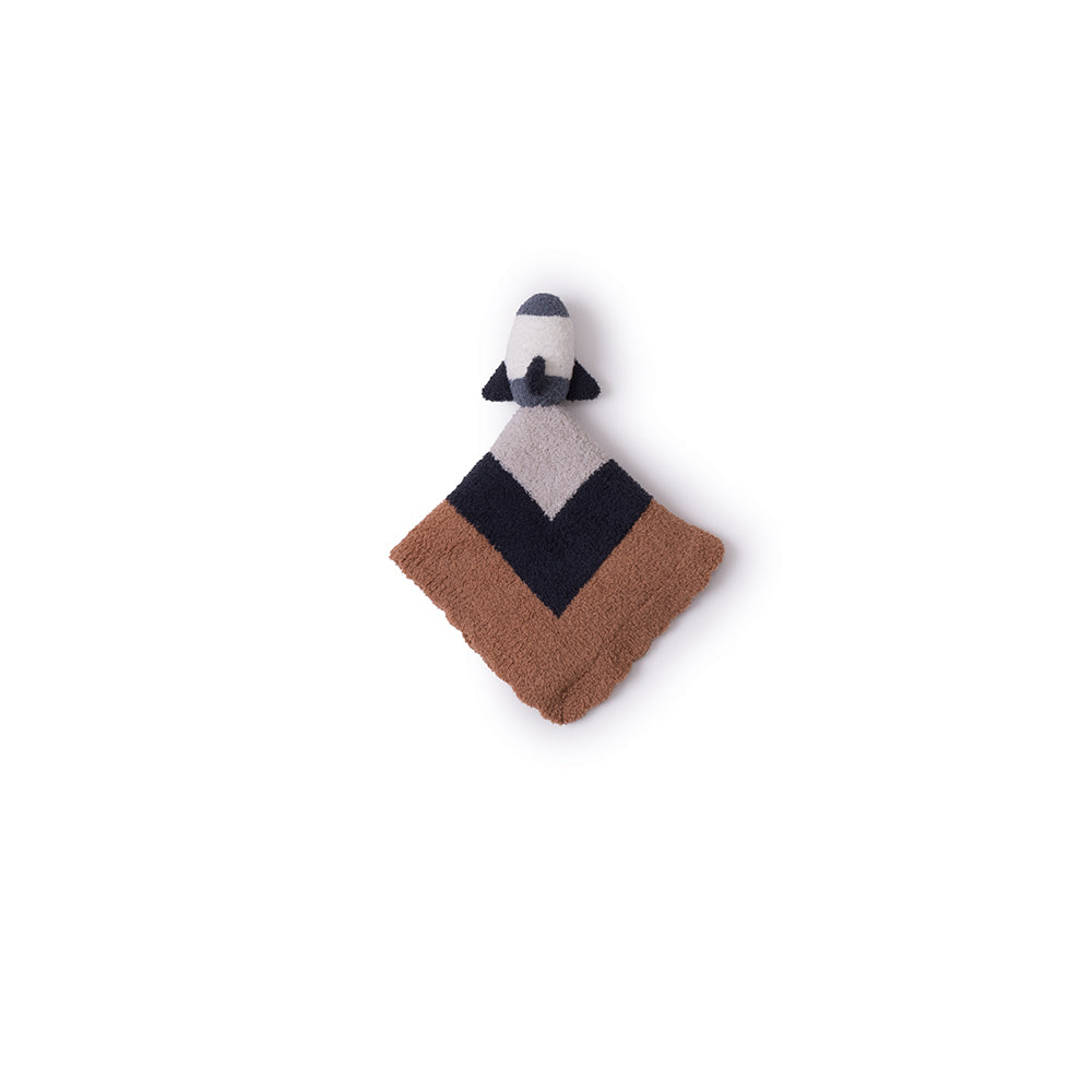 CozyChic Baby Space Ship Lovey - Stone Multi - Image 2