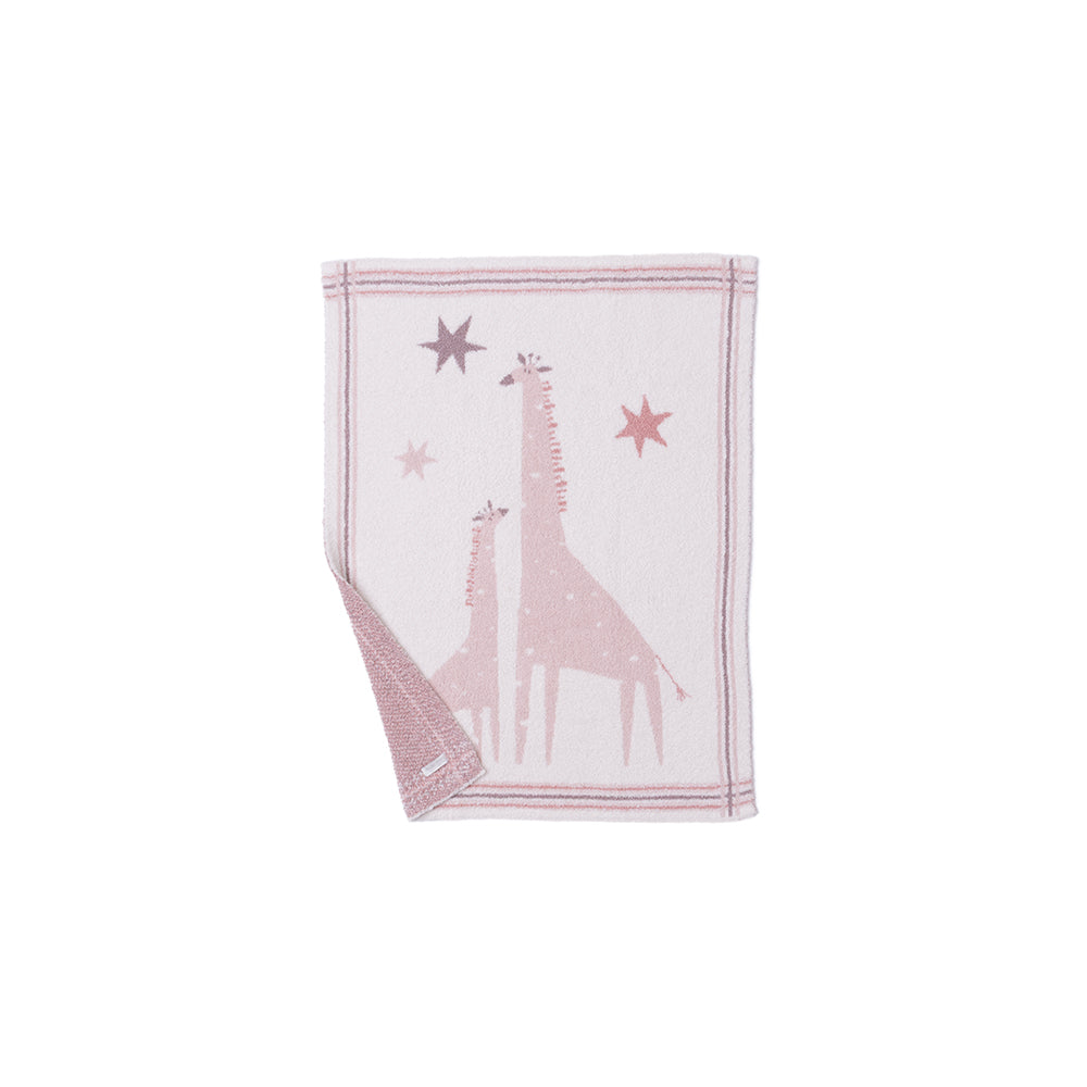 CozyChic Giraffe Stroller Blanket - Dusty Rose Multi - Image 3