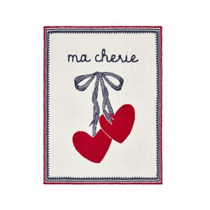 CozyChic® Ma Cherie Stroller Blanket. Cream Multi